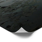 アンコールワットカンボジアモーニングシルエットプリント ポスター (角)