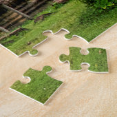 アンコールワットカンボジアンクメール寺院 ジグソーパズル (側面)