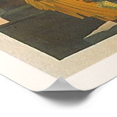 アンコールワットカンボジアヴィンテージトラベルプリント ポスター (角)