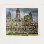 アンコールワットカンボジア タペストリー (正面(横))