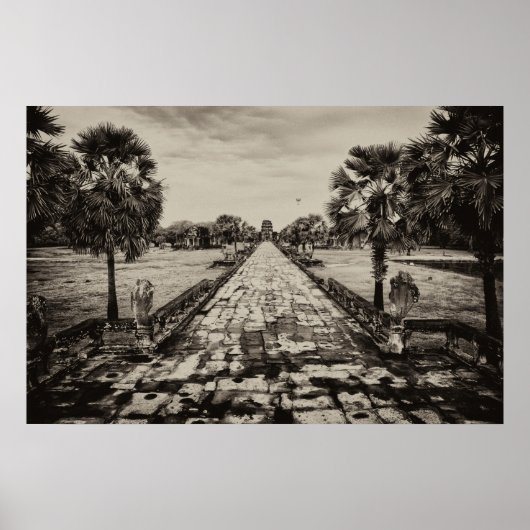アンコールワットコーズウェイ ポスター (正面)