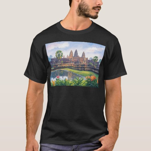 アンコールワットミッドデイ Tシャツ (正面)