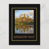 アンコールワット寺カンボジア旅行写真 ポストカード (正面)