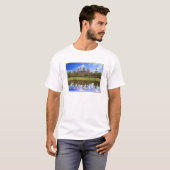 アンコールワット寺院 | カンプチア、カンボジア Tシャツ (正面フル)