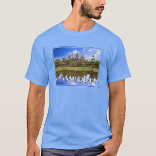 アンコールワット寺院   カンプチア, カンボジア Tシャツ