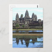 アンコールワット・カンボジア寺院の旅行写真 ポストカード (正面/裏面)
