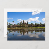 アンコールワット,カンボジア – ポストカード (正面/裏面)
