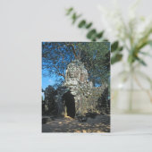 アンコールワット、タ・ソム寺院 - カンボジア、アジア ポストカード (スタンド正面)