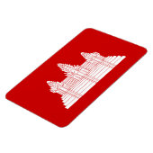 アンコールワットVer.2.0.クメール寺 マグネット (左側)