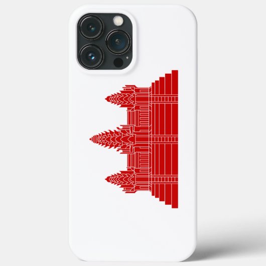 アンコールワットVer.2.0.クメール寺 Case-Mate iPhoneケース (裏面)