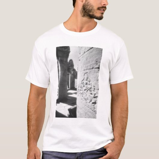 アンコール·カンボジア·アプサラ·カービング·ザ·ベイヨン2 Tシャツ (正面)