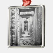 アンコール·カンボジア·ドアウェイズ·プレア·カーン メタルオーナメント (左)