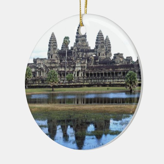 アンコール・ワットカンボジアの寺院旅行写真撮影 セラミックオーナメント (左)