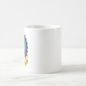 アンゴラのエンブレム コーヒーマグカップ (中央)