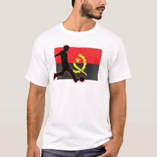 アンゴラのサッカーの罷業者 Tシャツ