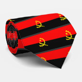 アンゴラの旗 ネクタイ (ロール)