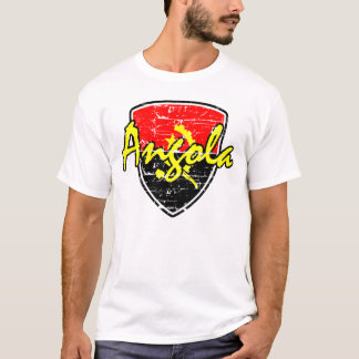 アンゴラの盾のデザイン Tシャツ