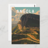 アンゴライラストレーショントラベルアートヴィンテージ ポストカード (正面/裏面)