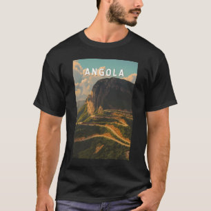 アンゴライラストレーショントラベルアートヴィンテージ Tシャツ