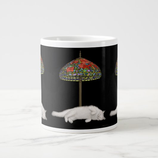 アンゴラキャットサンタンの木 ジャンボコーヒーマグカップ (正面)