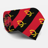 アンゴラタイズ、ファッションアンゴラ国旗、ビジネス ネクタイ (ロール)