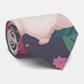 アンゴラフェレットフローラカスタムパタカラフルーン ネクタイ (ロール)