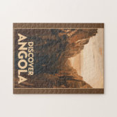 アンゴラルーバンゴトラベルアートヴィンテージ ジグソーパズル (横)