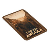 アンゴラルーバンゴトラベルアートヴィンテージ マグネット (右側)