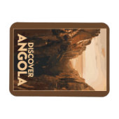 アンゴラルーバンゴトラベルアートヴィンテージ マグネット (横)