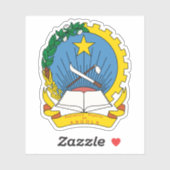 アンゴラ人民共和国のエンブレム（1975年～1992年） シール (シート)