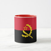 アンゴラ国旗のマグカップ マグカップ (中央)