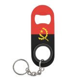 アンゴラ国旗 キーホルダー栓抜き (正面)