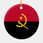 アンゴラ国旗 セラミックオーナメント (裏面)