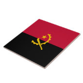 アンゴラ国旗 タイル (側面)