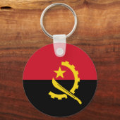 アンゴラ国旗 – バンデイラデアンゴラ キーホルダー (正面)