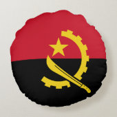 アンゴラ国旗 ラウンドクッション (裏面)