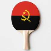 アンゴラ国旗 卓球ラケット (正面)