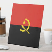 アンゴラ国旗 台座サイン (インサイチュ)