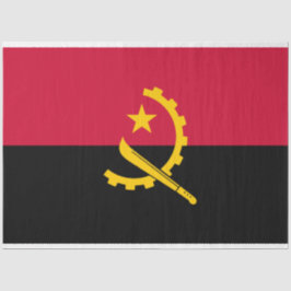 アンゴラ国旗 薄葉紙