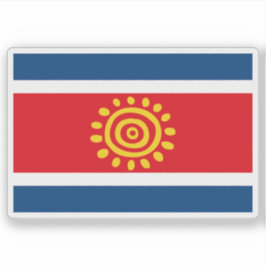 アンゴラ国旗(2003) シール