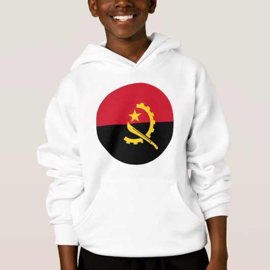 アンゴラ国旗Tシャツ (正面)