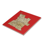 アンゴラ地図タイル タイル (側面)