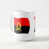 アンゴラ旗マグカップ コーヒーマグカップ (正面左)