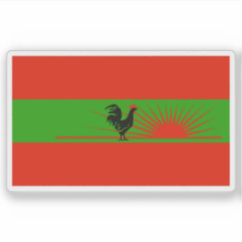 アンゴラ民主党国旗 シール