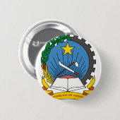 アンゴラ紋章 缶バッジ (正面&裏面)