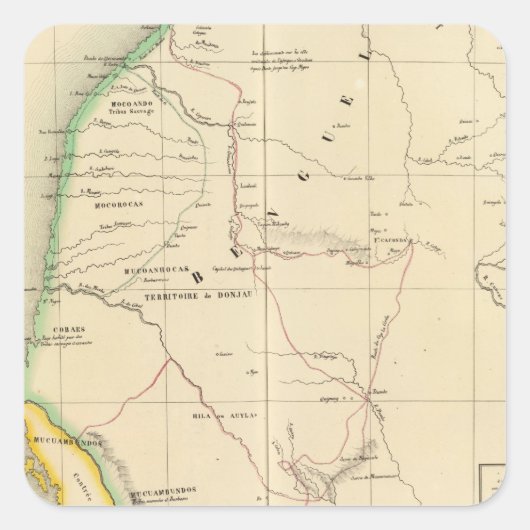 アンゴラ、ナミビア44 スクエアシール (正面)