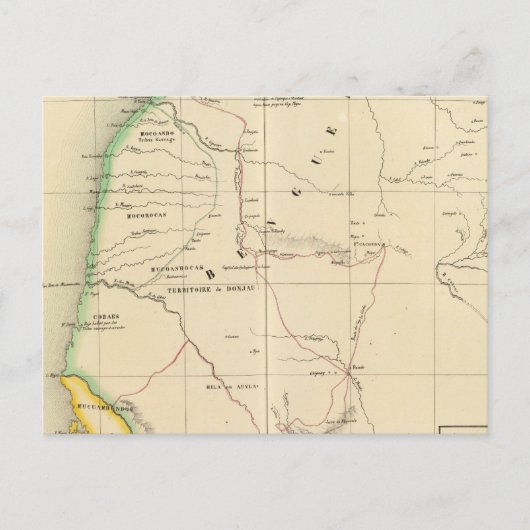 アンゴラ、ナミビア44 ポストカード (正面)