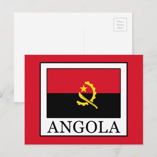 アンゴラ ポストカード (正面/裏面)