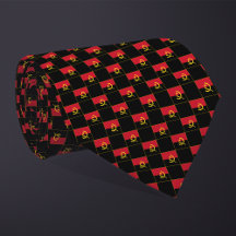 アンゴ市松模様にラ国旗のパターン