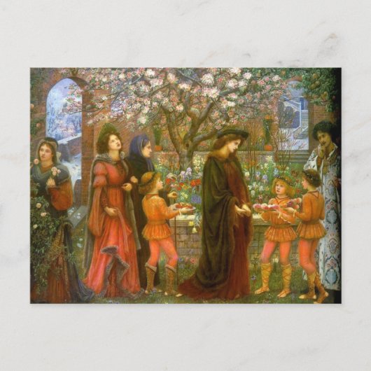 アンサルド卿のはがきの魅惑の庭 ポストカード (正面)